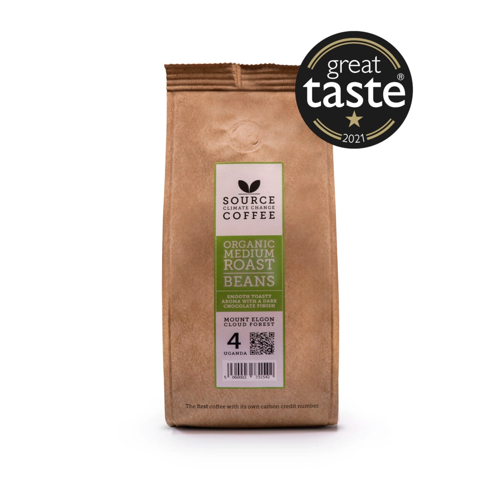Organic Coffee Beans Mount Elgon Cloud Forest Coffee: Uganda Strength 4 - Source Climate Change Coffee