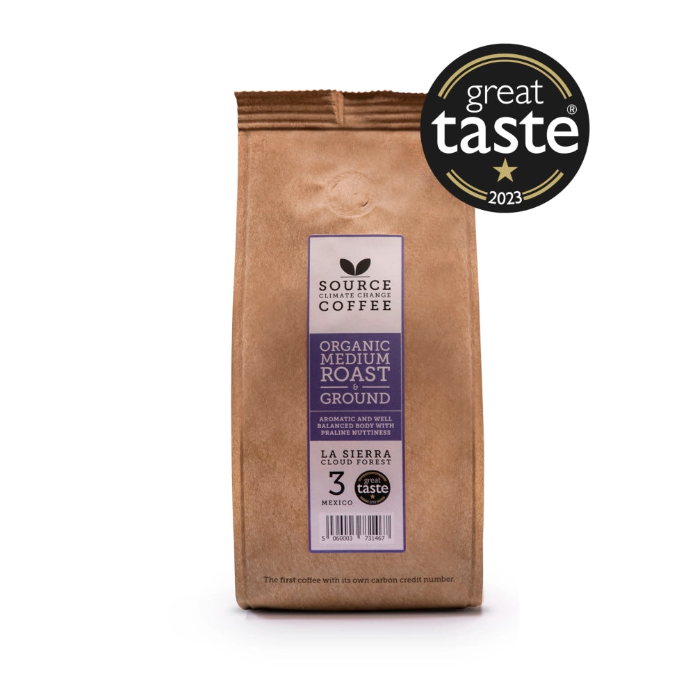 Organic La Sierra Cloud Forest Coffee - Mexico Roast & Ground Subscription - Source Climate Change Coffee