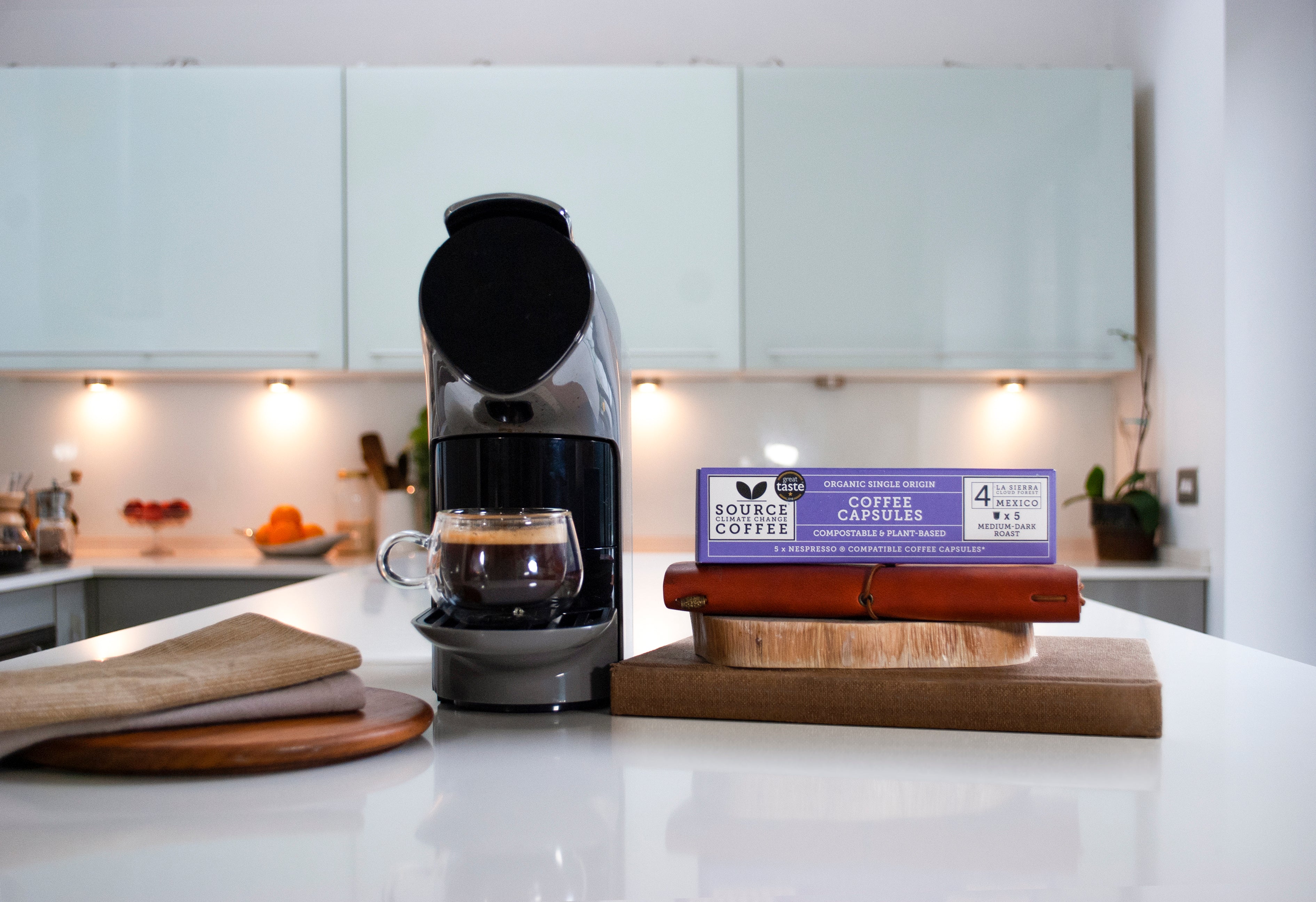 3 Month Coffee Subscription Gift of Biodegradable Nespresso ® Coffee Capsules - Source Climate Change Coffee