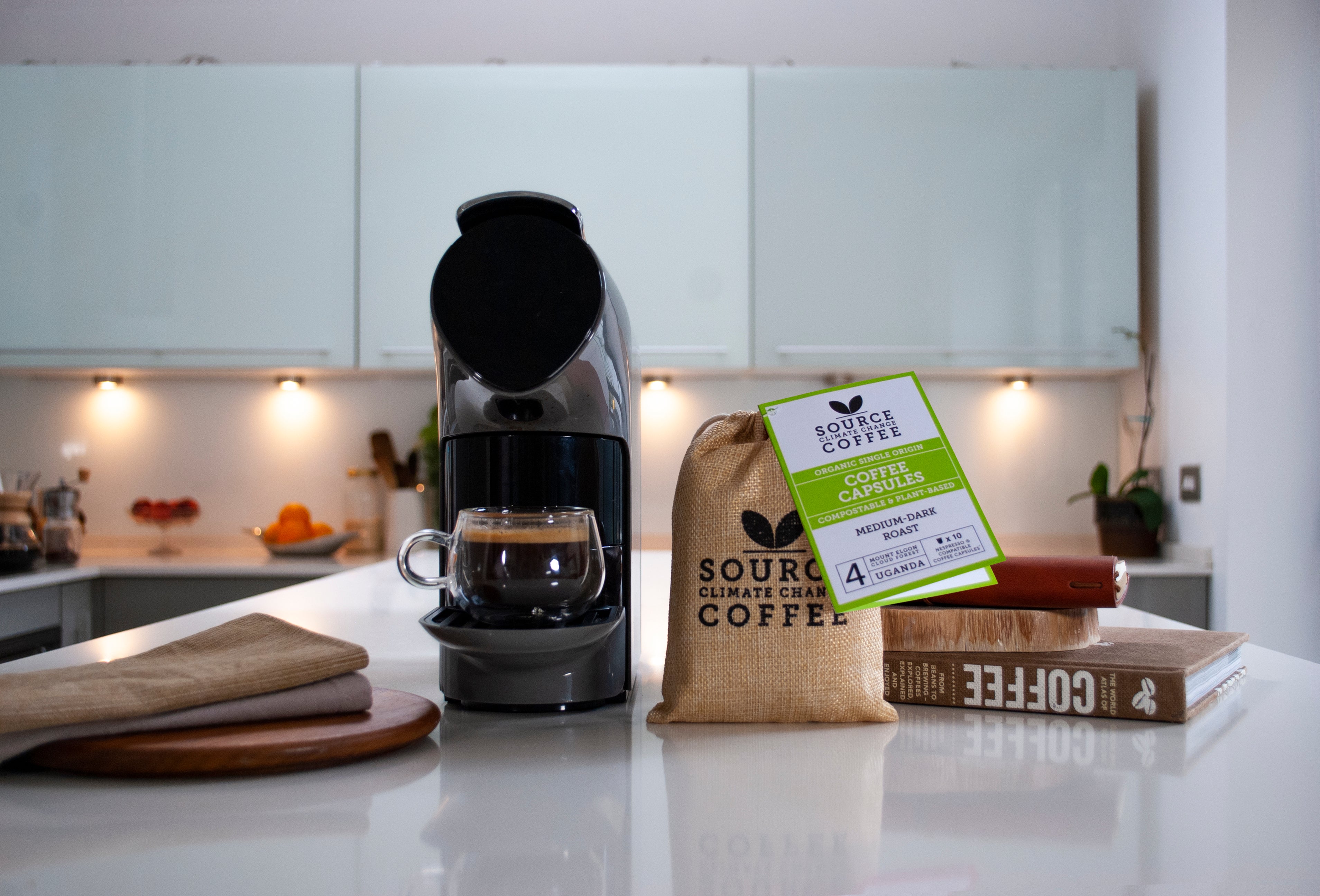 Uganda  x  50 Organic & Biodegradable Nespresso ® Compatible Coffee Capsules Monthly Subscription