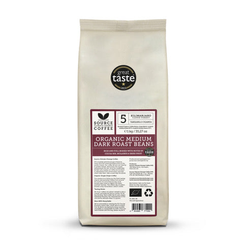 1kg - Tanzania Strength 5 Award Winning Organic Beans