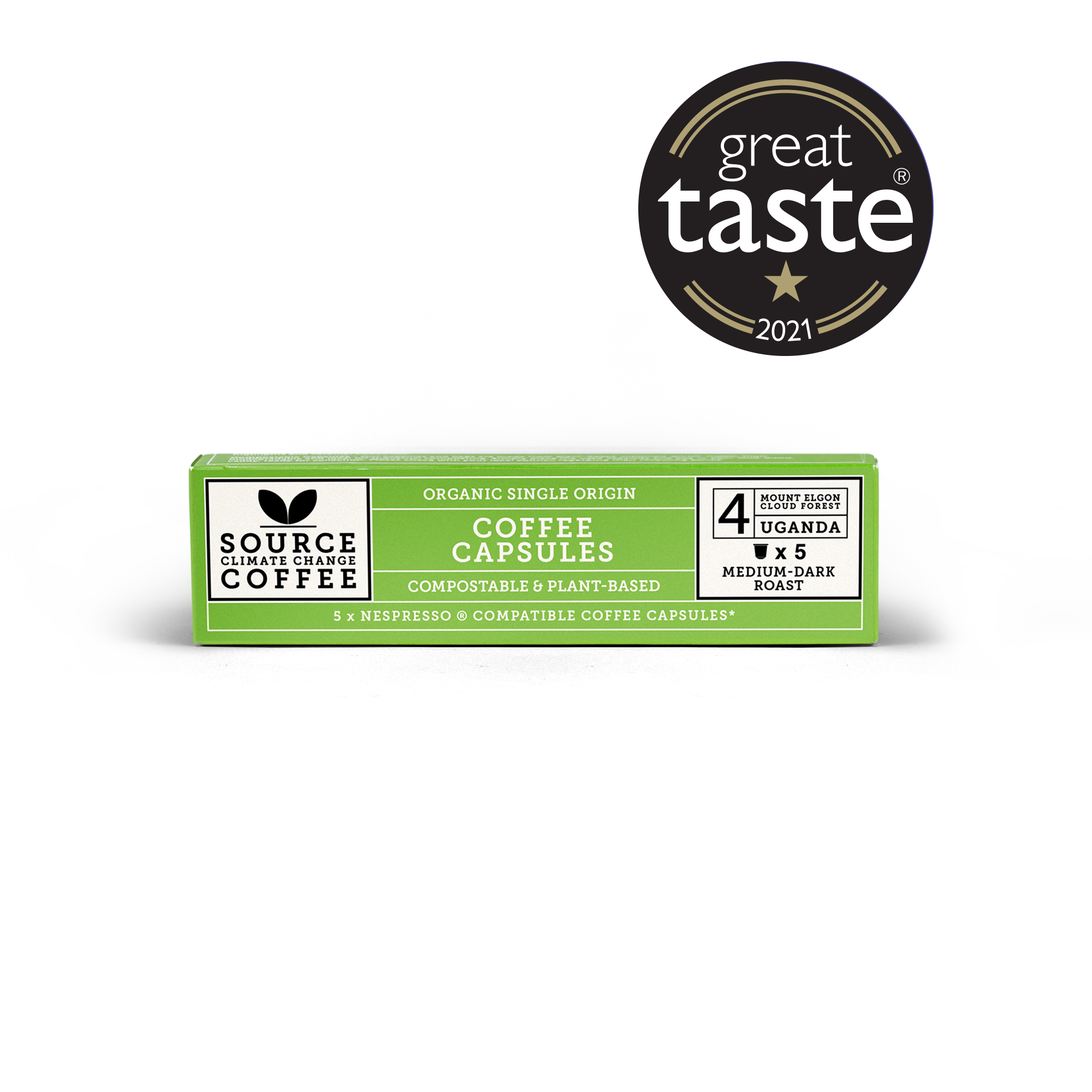 25 x Organic & Biodegradable Nespresso ® Capsules - Taste Collection